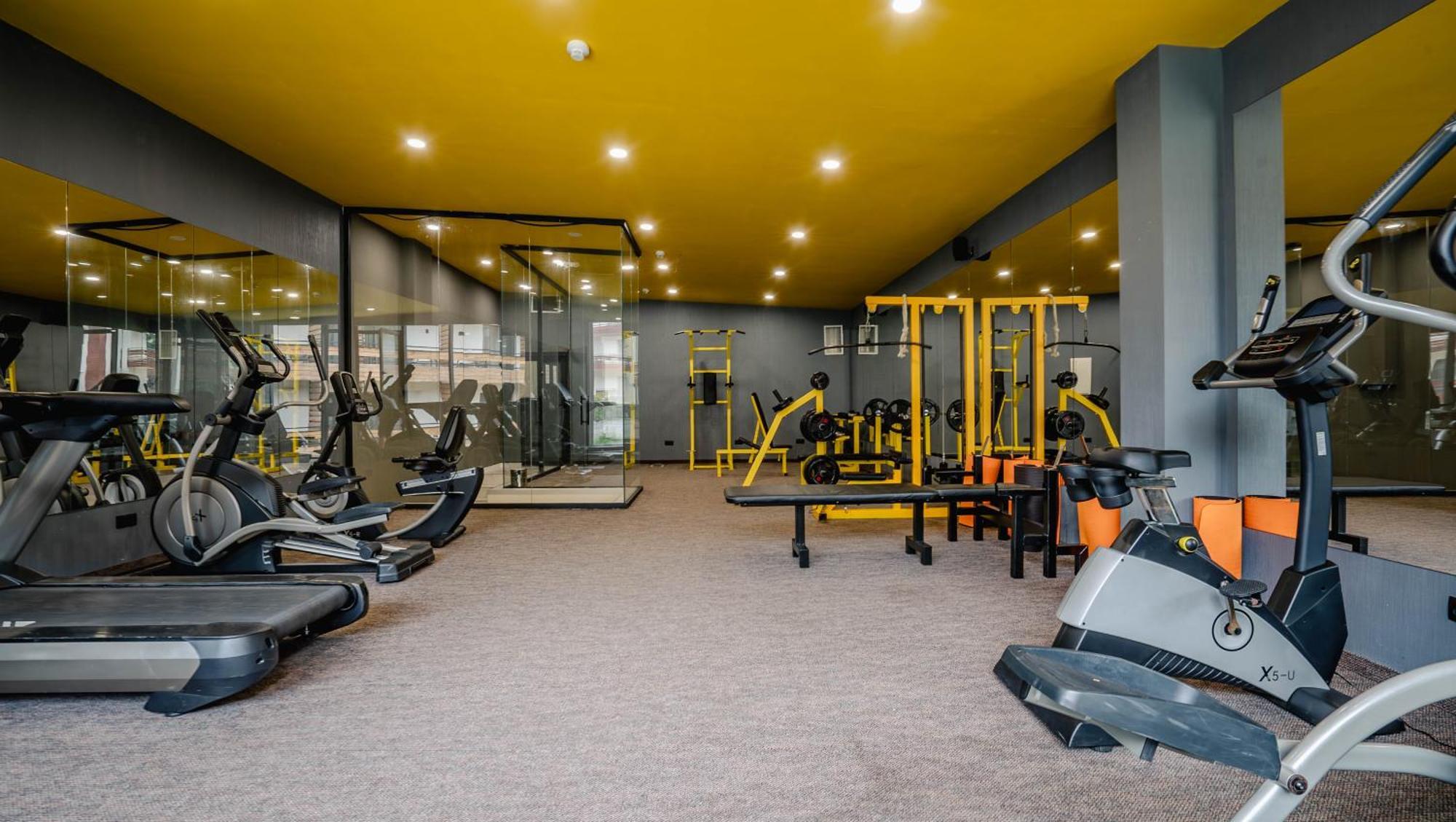 Bakuriani Inn Exterior photo The gym at the hotel